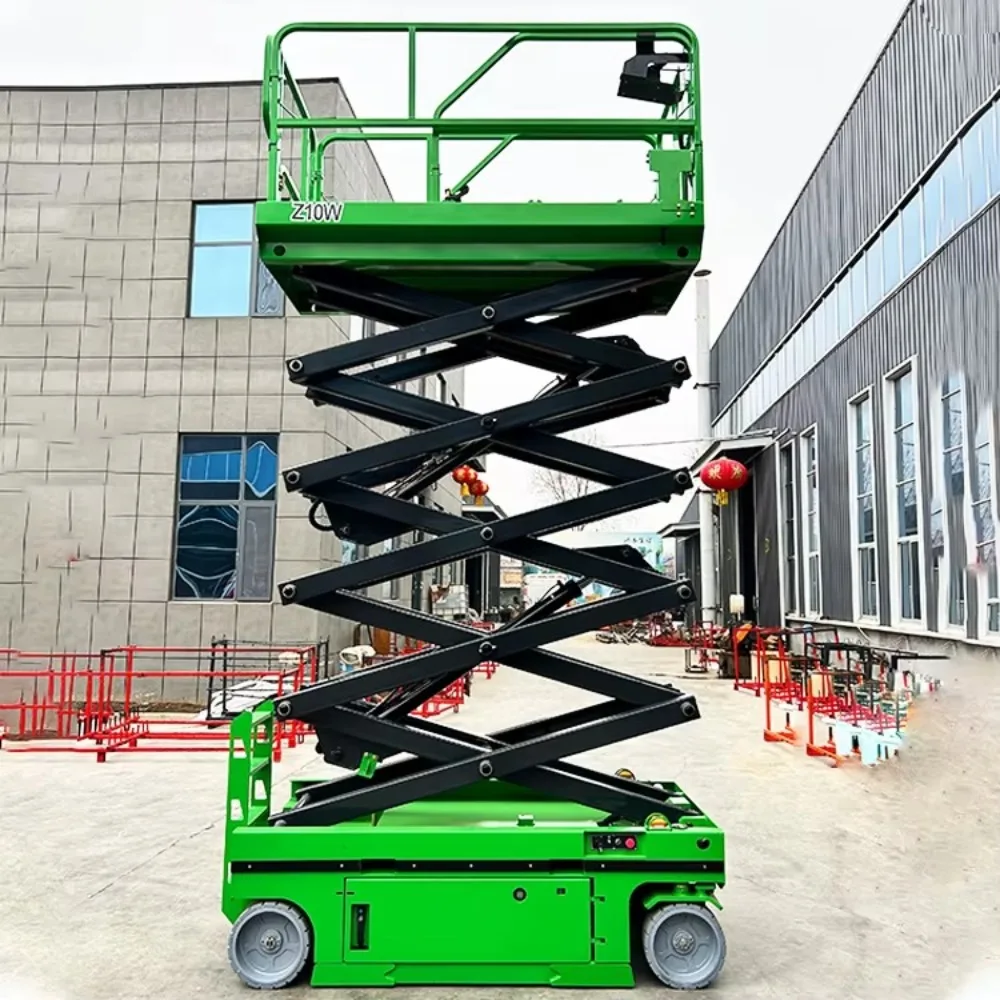 6m 8m 10m 12m Hydraulic Crawler Electric Scissor Manlift Aerial Working ...