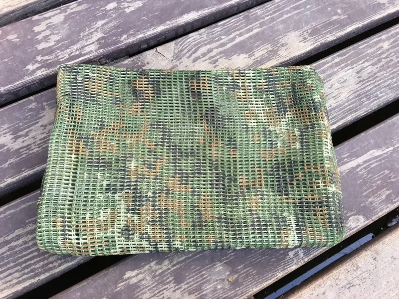 Camouflage Mesh Sniper Veil & Face Scarf