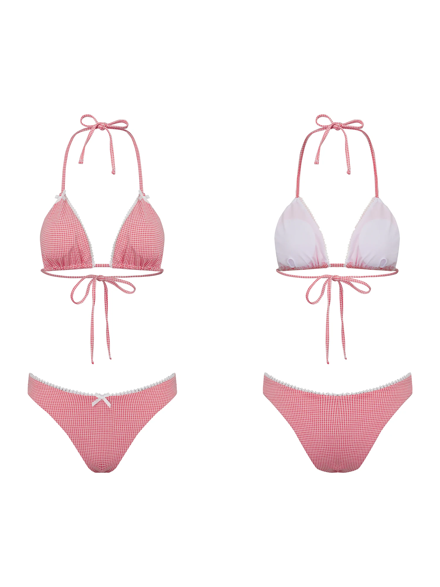 Stylish Floral Print One Shoulder Ruffle Trim High Waisted Bikini Set Trendy Swimsuits Beachwear for Women Summer