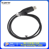 Baojie BJ-218 BJ-318 Programming Cable USB Original Compatible With Zastone Z218 BJ218 25W Mini Ham Mobile Car Radio Accessories 1