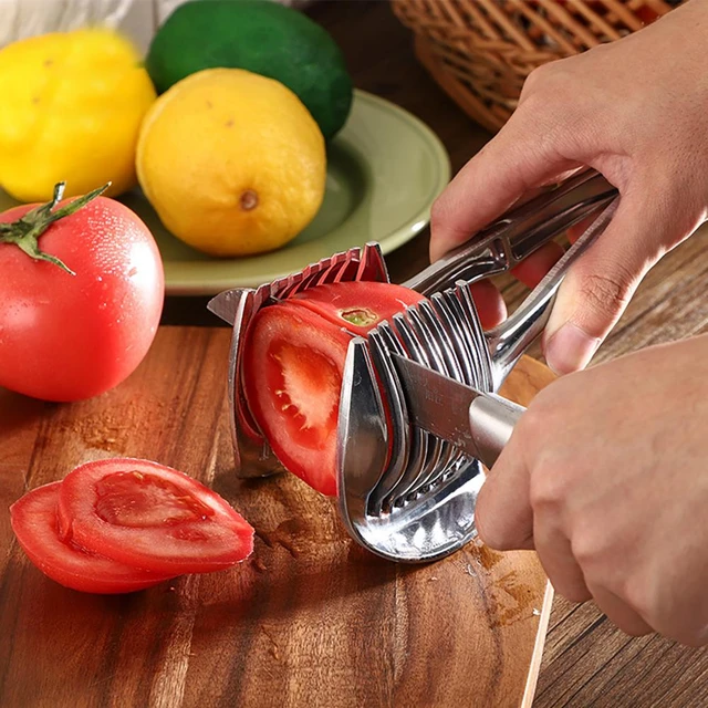 Lemon Cutter Premium Ergonomics Durable Kitchen Fruit Tomato Clip