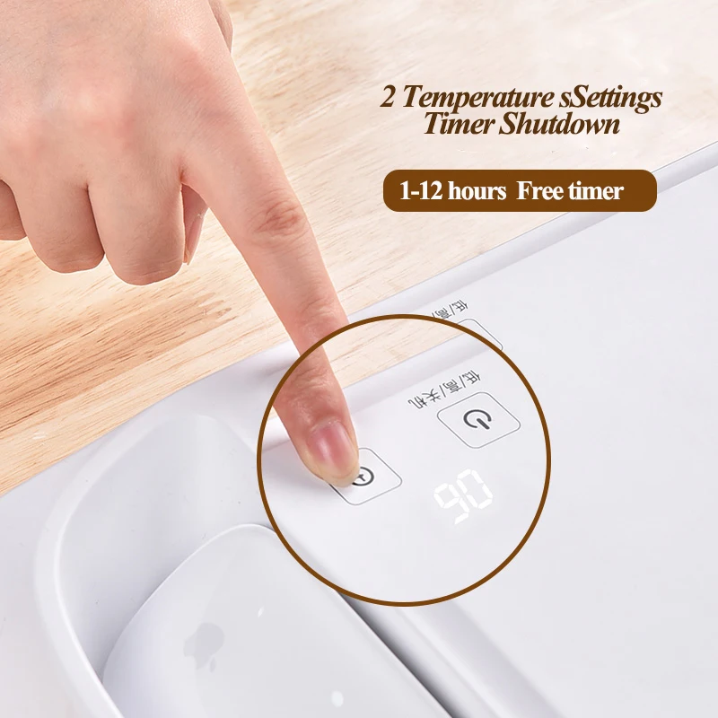 Eary Multifunctional Desktop Heater Home Office Heaters Energy Saving Electric Heater Winter Warmer Machine with USB Port Timed