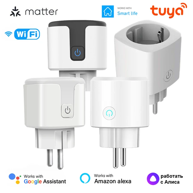 Tomada Inteligente Preta WiFi com Porta USB Tipo C Tomada de Parede dupla  Compatível com Google Home Alexa : : Ferramentas e Materiais  de Construção