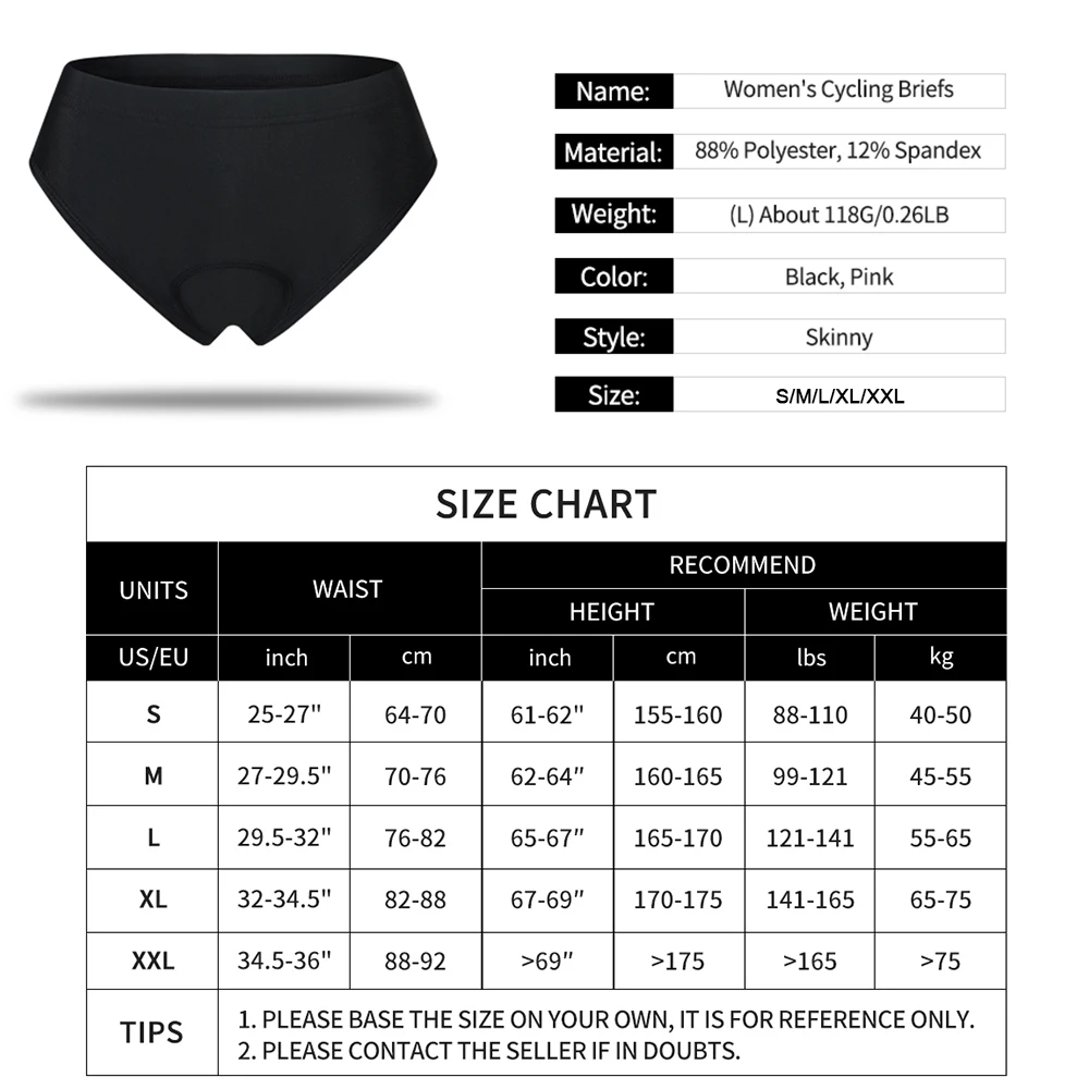 Women Cycling Underwear Gel Padded Bike Shorts MTB Bicycle Briefs Undershorts Breathable Cycling Undershorts wtih Padded cycling underwear