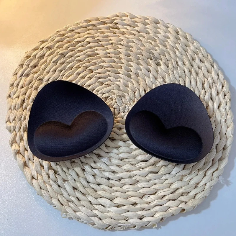 2pcs Silicone Bra Inserts Breast Pads Sticky Push-up Women Bra Cup Thicker Nipple Cover Patch Bikini Inserts for Swimsuit Gifts