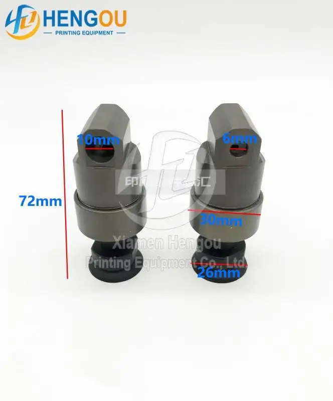 

Inner diameter 10mm and 6mm printing machine suckers