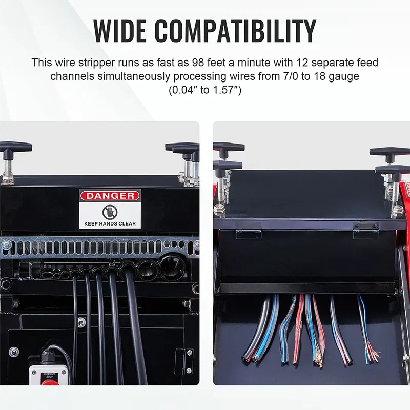 19cuts The Best Electric Copper Wire Peeler/ Electric Wire Stripping Machine/cable Cutting Stripper Recycling Machine For Sale 5