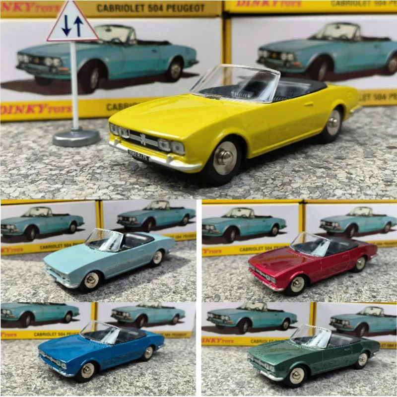 Diecast Alloy 1/43 Classic Convertible Vintage Toy Car