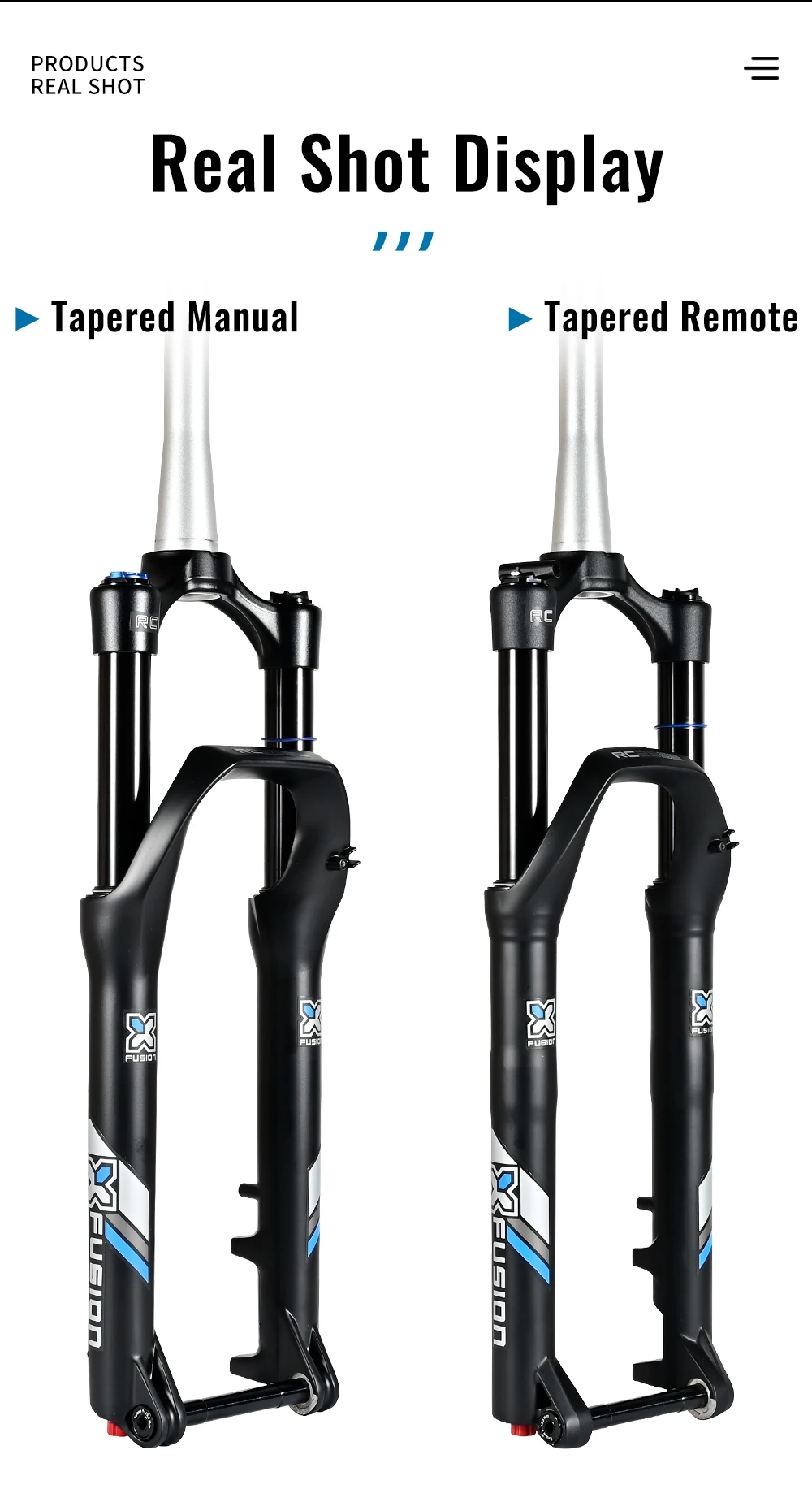 X-FUSION передняя вилка для горного велосипеда RC32 27,5/29 дюймов ...