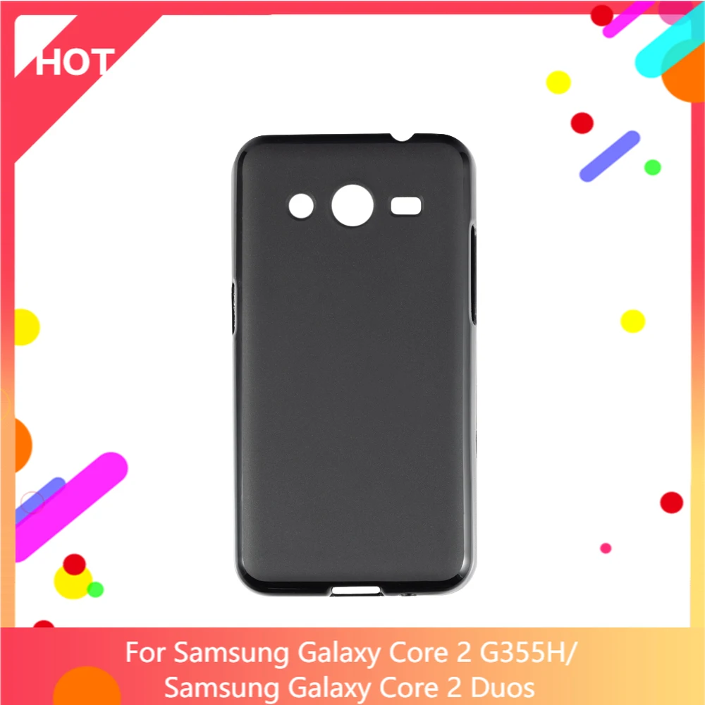 Custodia Galaxy Core 2 G355H Cover Posteriore In Silicone Morbido Opaco Tpu Per Samsung Galaxy Core 2 Custodia Per Telefono Duos Sottile Antiurto