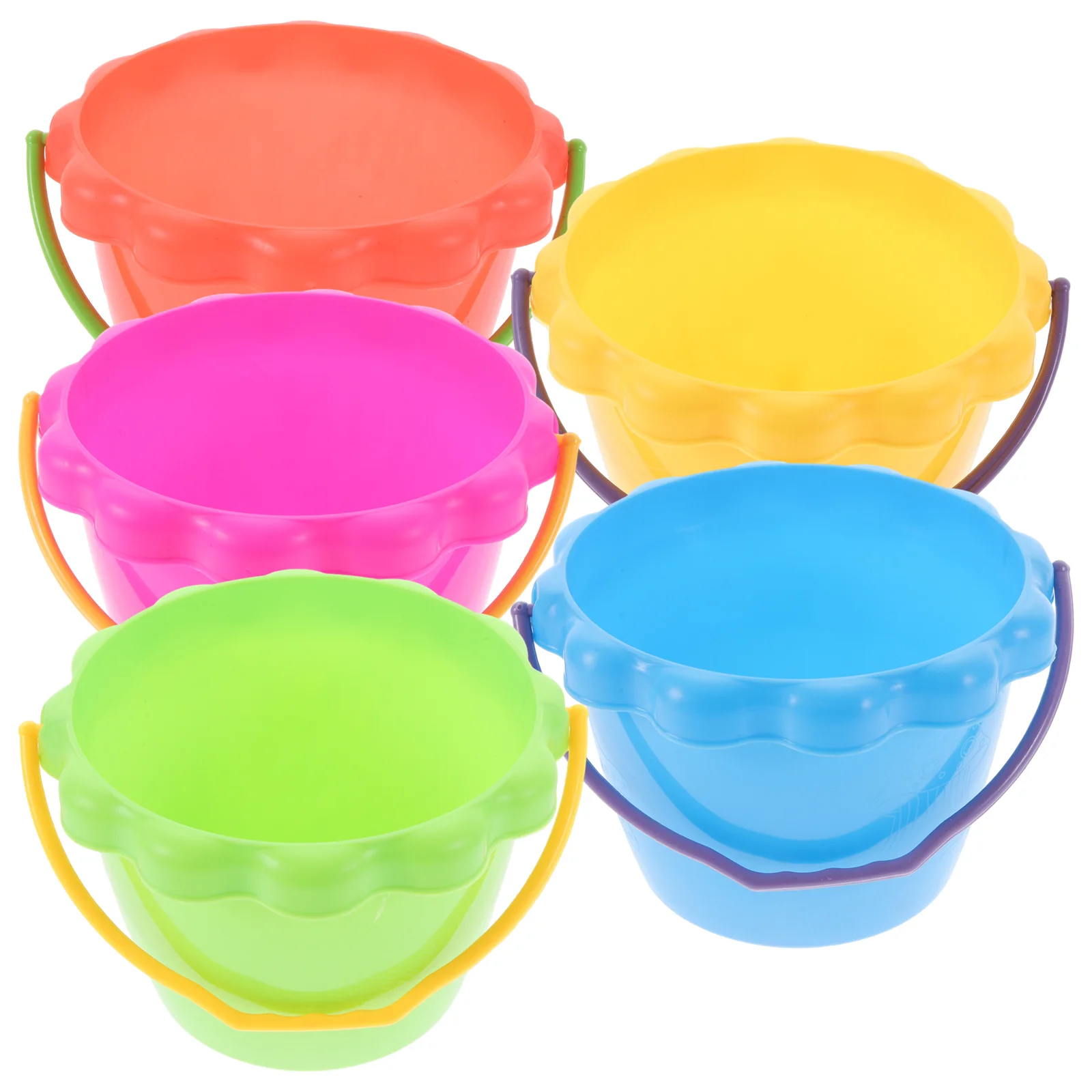 Children Beach Toys Summer Toys Kids Seaside Silicone Sand Collection Bucket Digging Sand Tools Beach Toys
