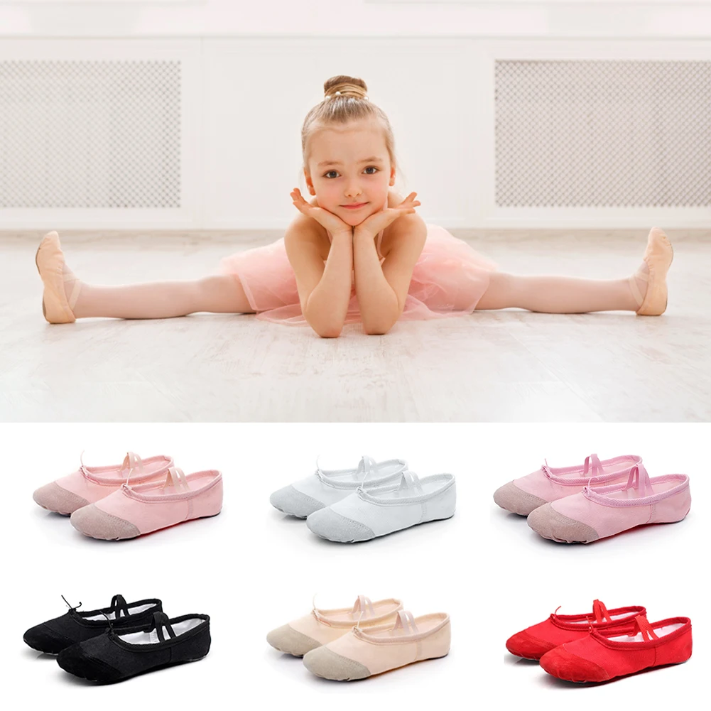 Professional Canvas Soft Sole Girls Ballet Shoes Kids Dance Slippers Ballet Dance Female Ballet Yoga Gym Dance Practice Shoes 2 Sd1c188c5f5164edaa0bfe879e9a00a620