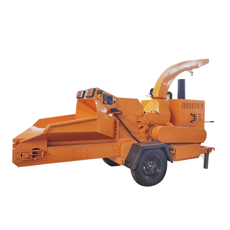 Branch Shredders Sawdust Wood Crusher Machine Tree