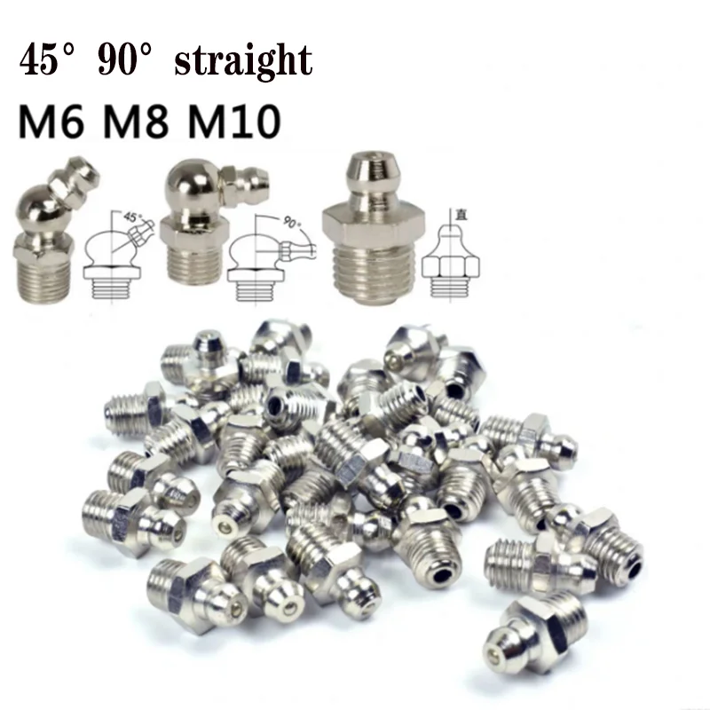 

10 шт., фитинги для труб M6 M8 M10
