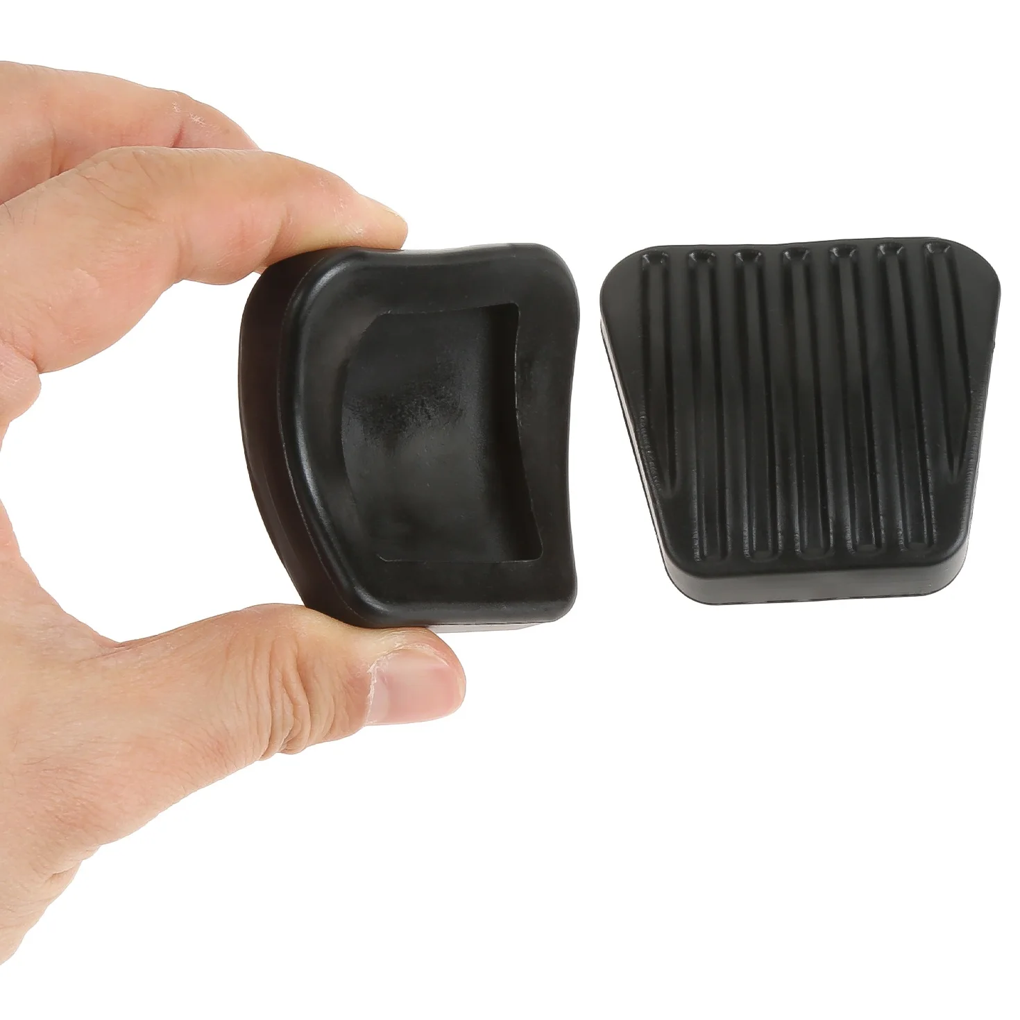 2Pcs Auto Car Brake Clutch Pedal Pad Covers 560808 560810 560814 for Opel Vauxhall Corsa B Vectra A Kadett Tigra Astra F Ascona