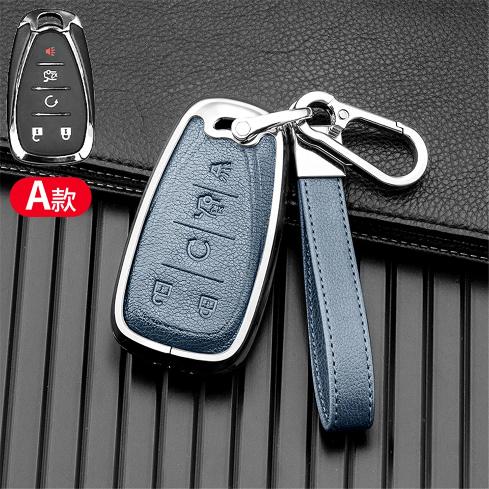 Custodia per chiave auto per Chevrolet Cruze Spark Sonic Camaro Volt Bolt Trax Malibu Captiva Lacetti Aveo 2 3 4 5 Button - Sd1c1e118e00c4ad7bf6511e609aa8475G