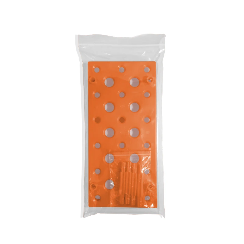 28 Holes Test Tube Holder School Lab Equipment Detachable Plastic Centrifugal Test Tube Holder Tubing