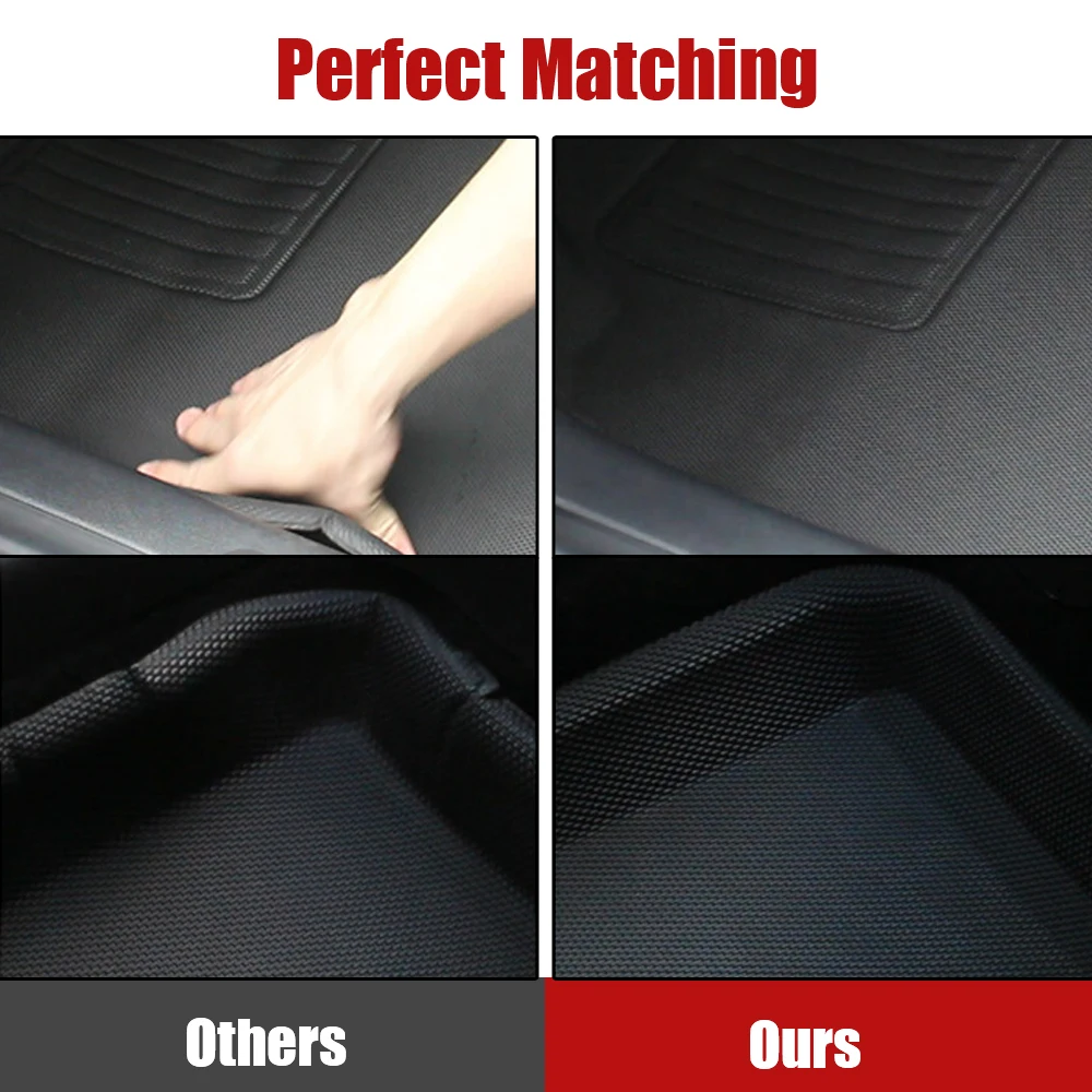 For Left / Right Driving XPE Floor Mats For Tesla Model 3 Y Full