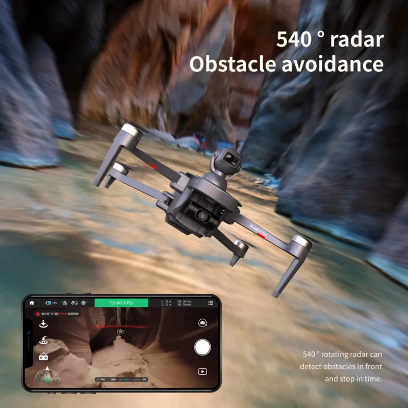 C-FLY Faith 2 Pro ,  540   ֹ ȸ, 4K HD ī޶  GPS , 6K M