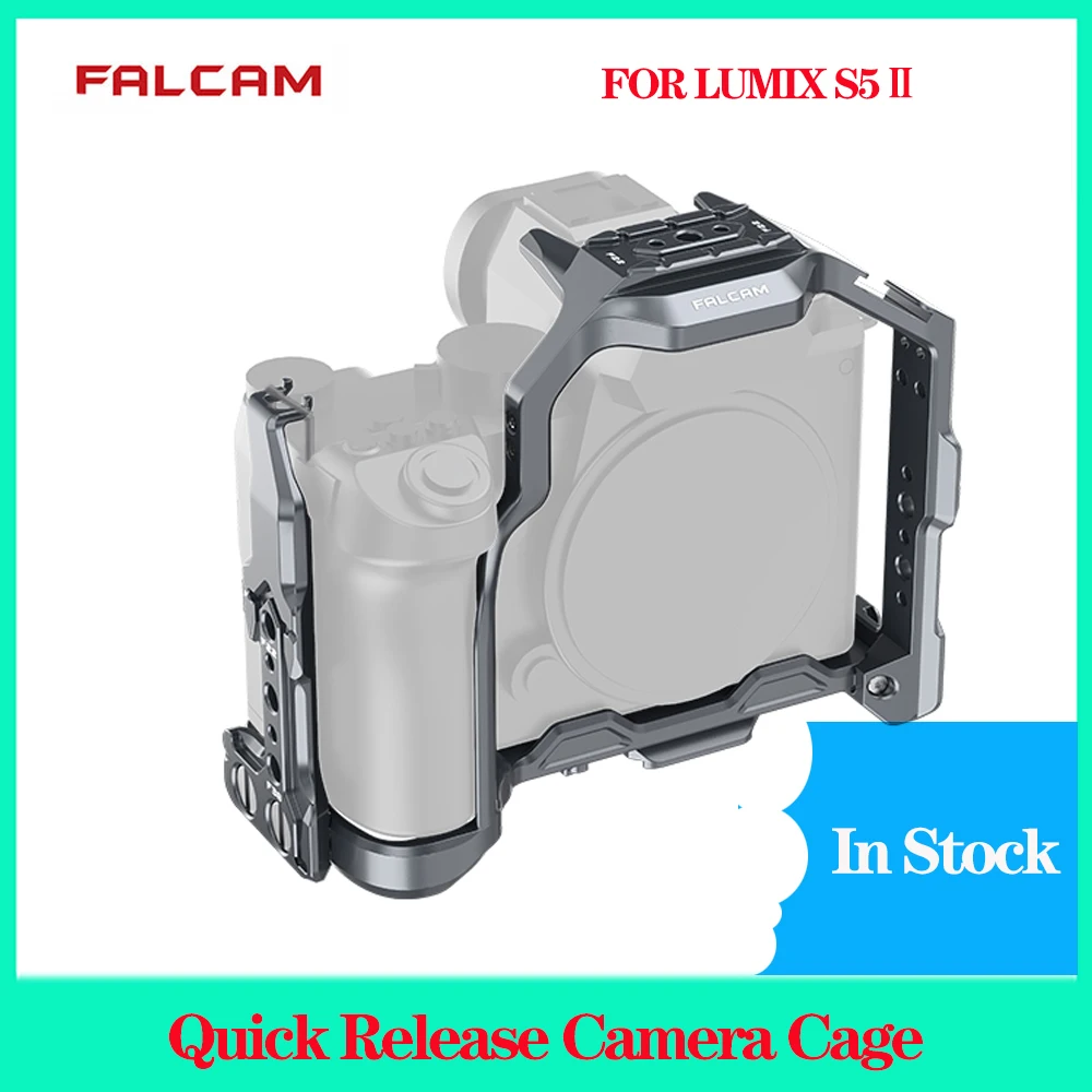 

Быстросъемная клетка для камеры FALCAM F22, F38 и F50 для LUMIX S5 II, полноразмерная Осенняя защитная рамка 3401 для LUMIX S5 Ⅱ аксессуары