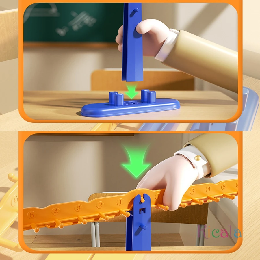 어린이 수학 균형 저울 장난감 몬테소리 교육용 숫자 학습 게임 계산 무게 측정 퍼즐 STEM 교육 보조 도구