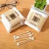 100/500/1000/2000 Count Cotton Swabs - Bamboo Sticks Cotton Swabs For Ears - Double Round Thick Cotton Buds Suitable For Makeup 3