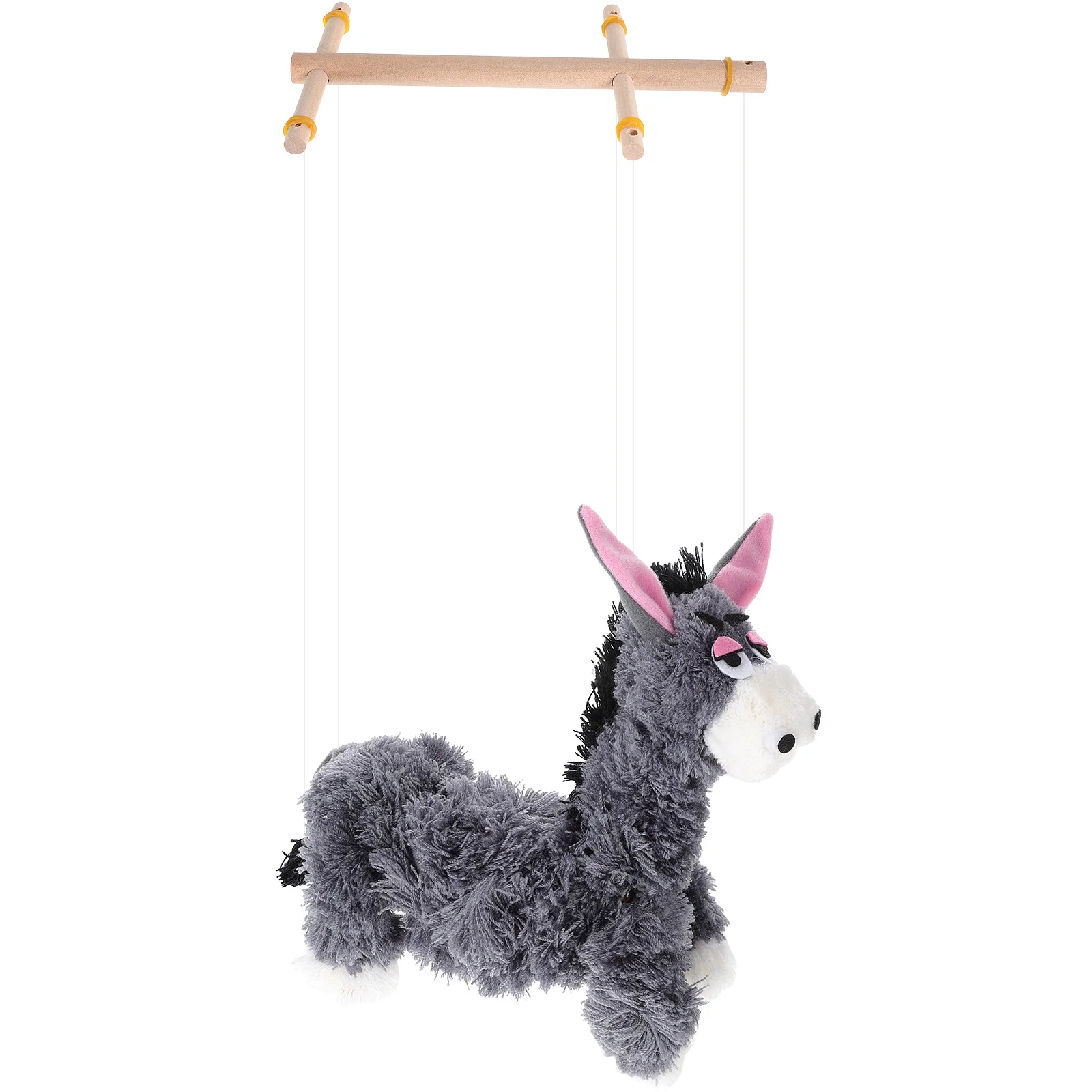 

Donkey Marionette Interactive Plush Toy Girl Toys Filling Puppet Funny Interesting Marionettes Parent-child The Gift