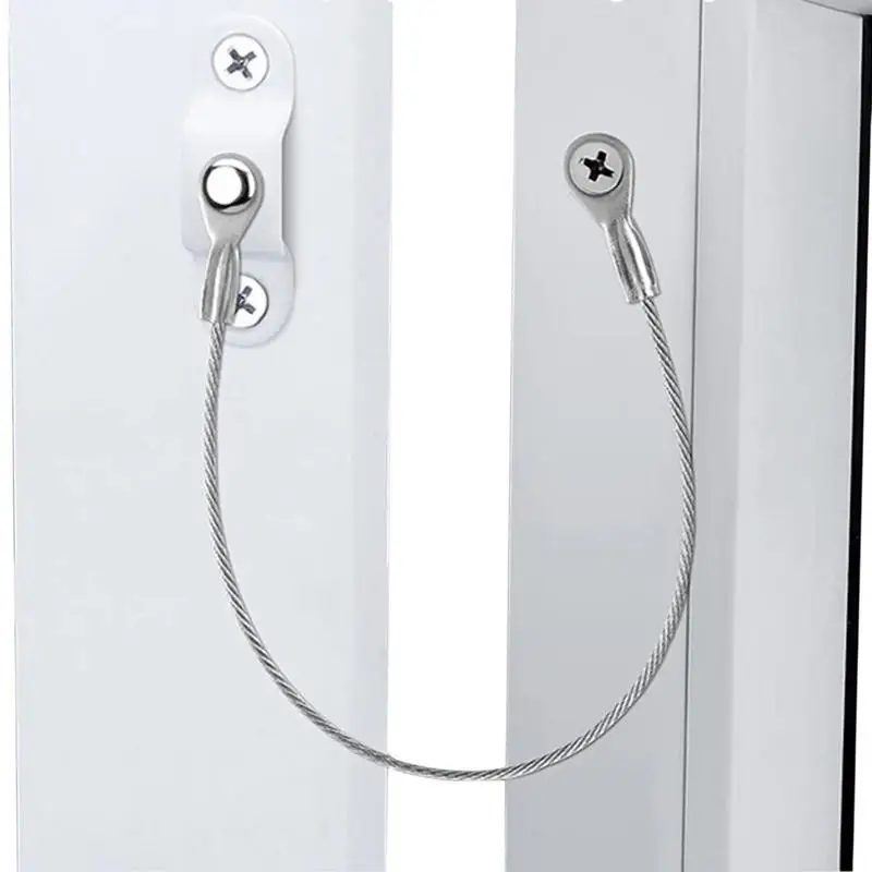Cabinet Door Limiter Stainless Steel Door Connection Limiter Sturdy Restraint Accessories for Kitchen Wardrobe Bathroom