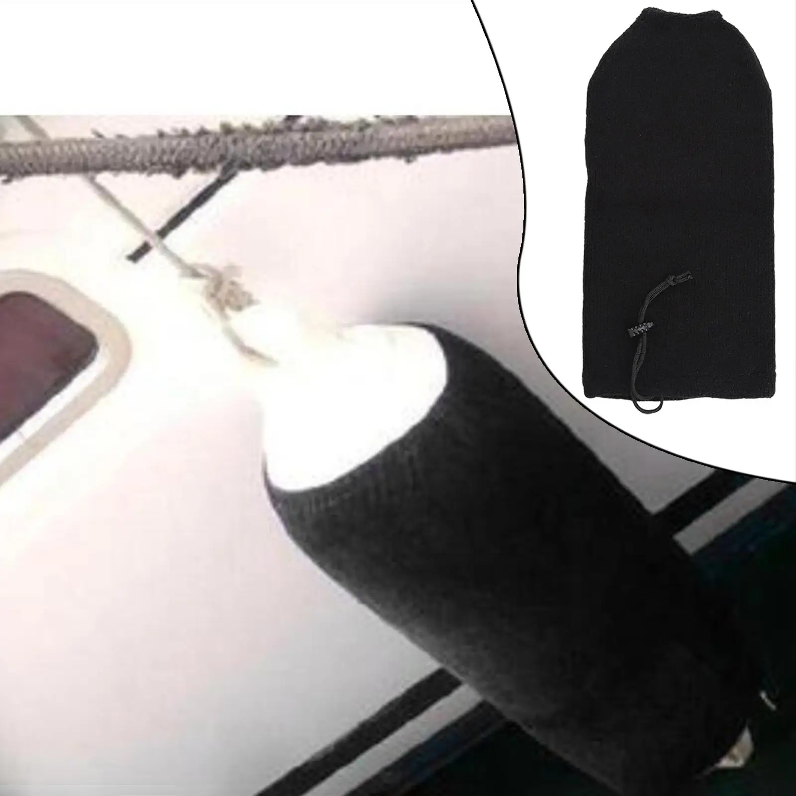 Boat Cover, Soft Acrylic Socks Side Cover Anti Collision Good Elasticity Protection for Marine Mooring Salt Protection