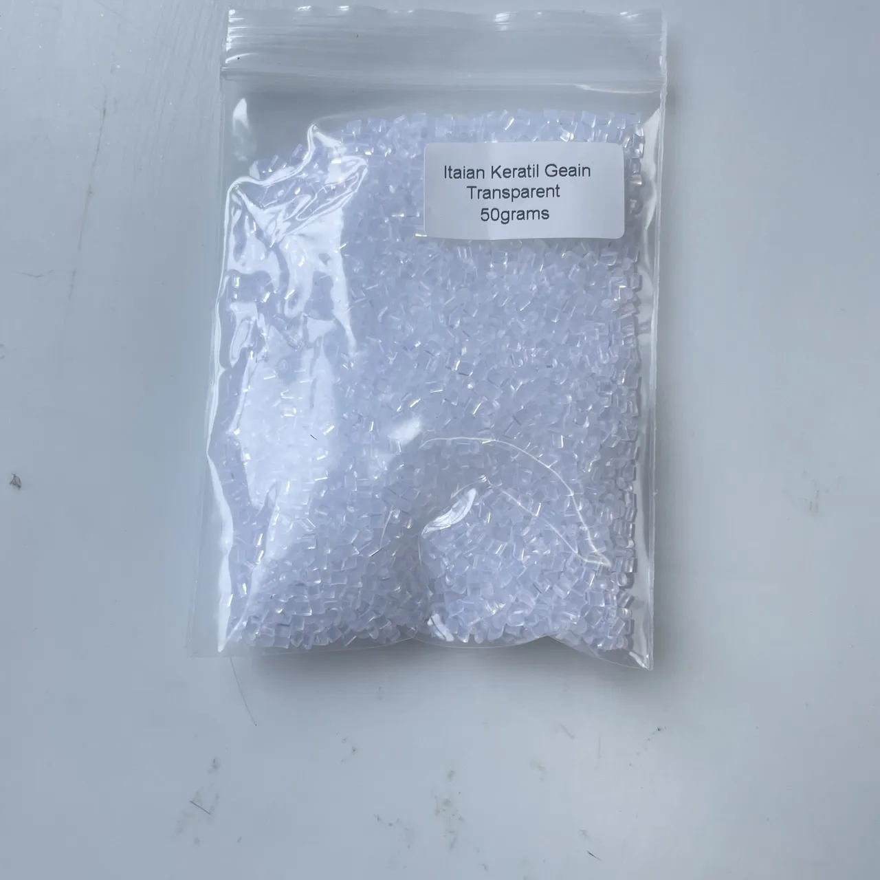 Italian Keratin Glue 20G 50G 100G Keratin Granules for Hair Extensions Transparent