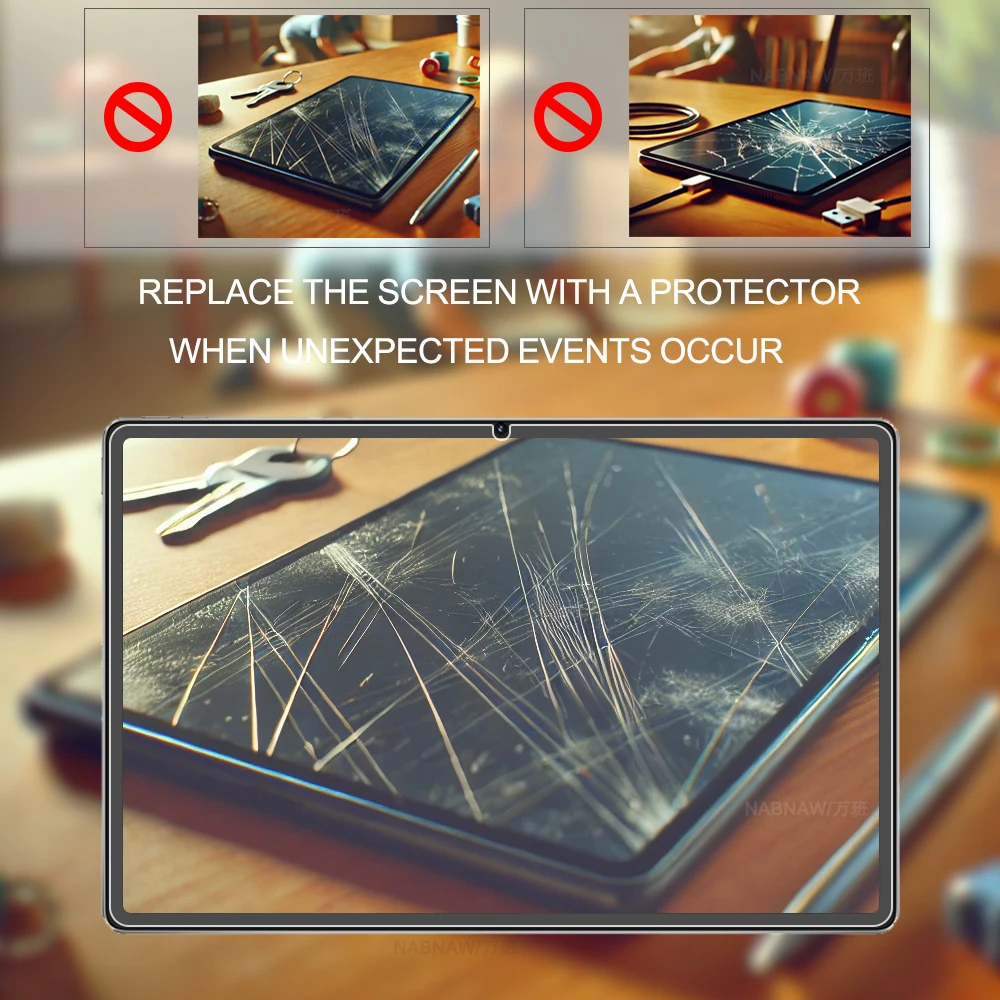 Premium HD Tempered Glass Screen Protector - Scratch-Proof & Bubble-Free Protective Cover (2-Pack)