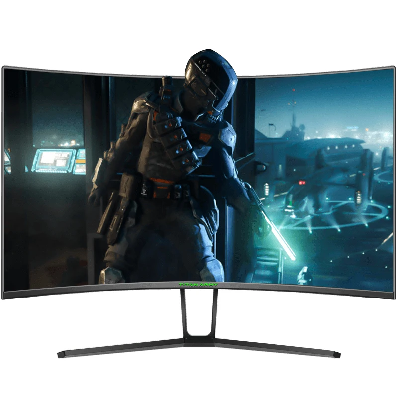 TITAN ARMY 27 inch 1500R curved gaming monitor 240Hz LED video game display  A-Sync technology N27SH2