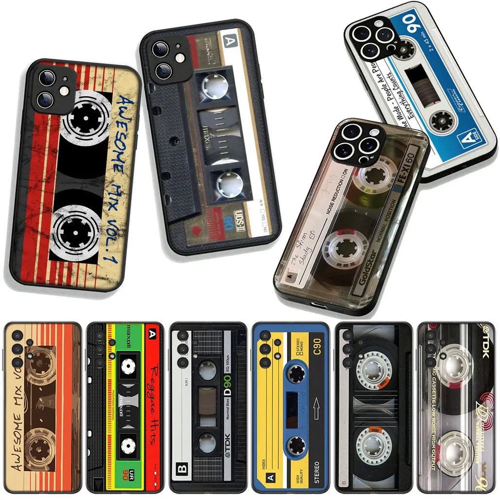 Retro Cassette Tape Phone Cover
