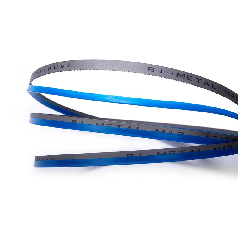 

Wholesale 3 Piece Band Saw Blades 52.2" x 1/2" x 0.025" x 14tpi M42 HssMetal Cutting Band Saw Blades 1325*13*0.65*14tpi