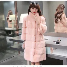 

Natural Fur Coats Winter Women Mink Fur Coat Female Genuine Leather Jackets Ladies Oversize Warm Thick Detachable Long 2020 New