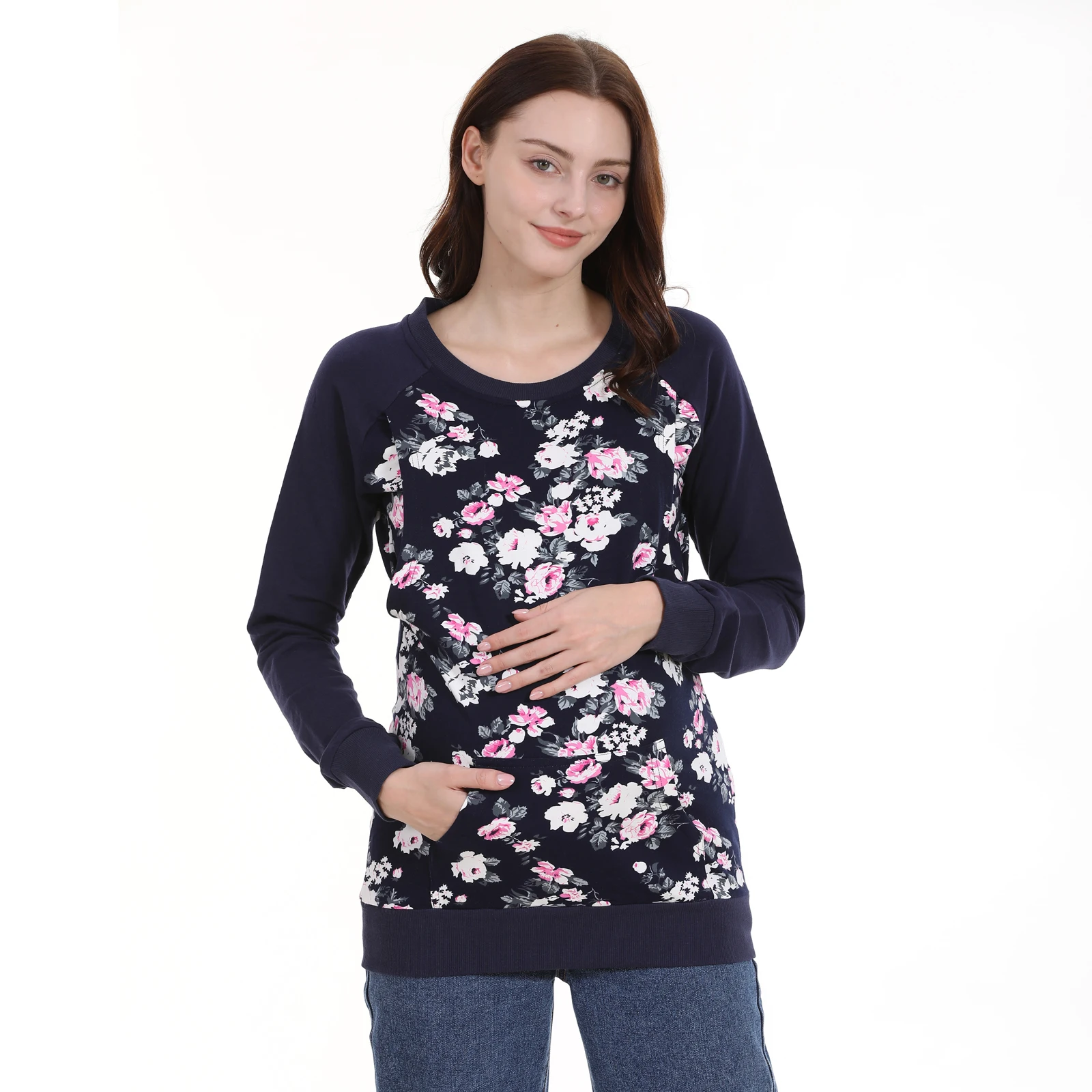 Winter Fleece Nursing Hoodie