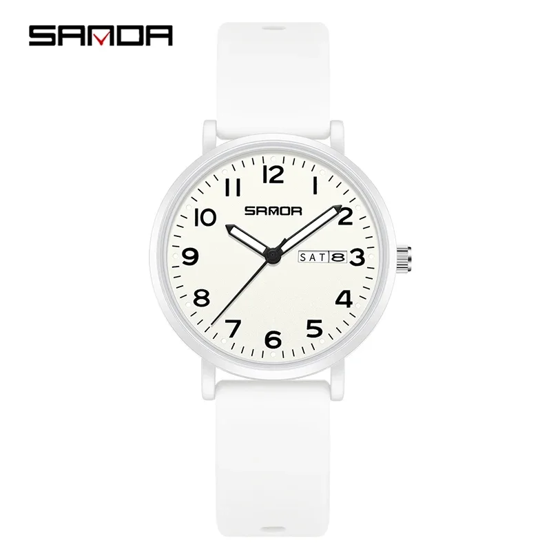 SANDA العلامة التجارية الأعلى 1143 ساعة كوارتز للط...