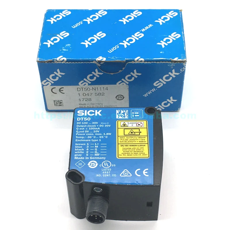 

New And Original In Stock DT50-N1114 1047582 Mid Range Distance Laser Sensors Switch For Sick
