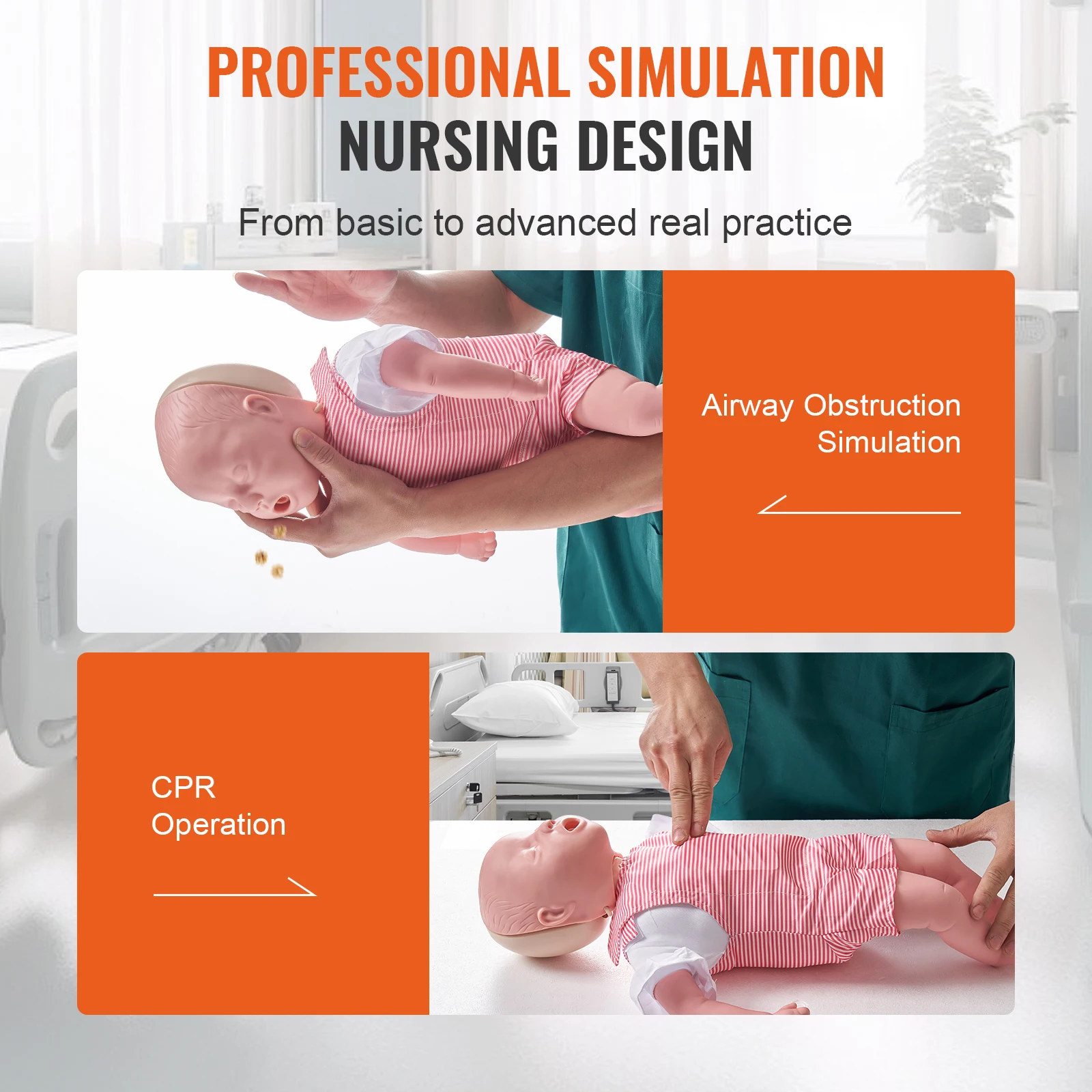 Infant CPR & Heimlich Manikin 3