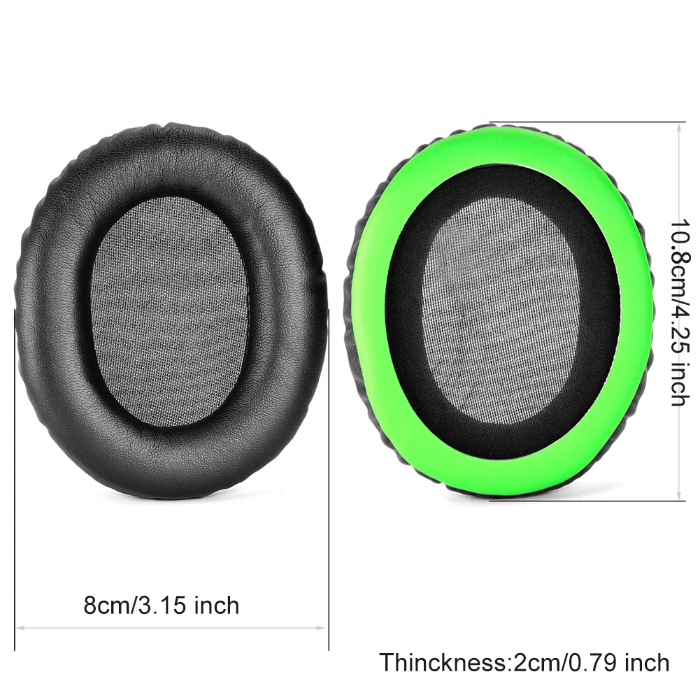 Ear Cups Parts Memory Foam Headphones Ear Pads Protein Leather Headset Ear Cushion for Kingston Hyperx Cloud 2 Stinger Core