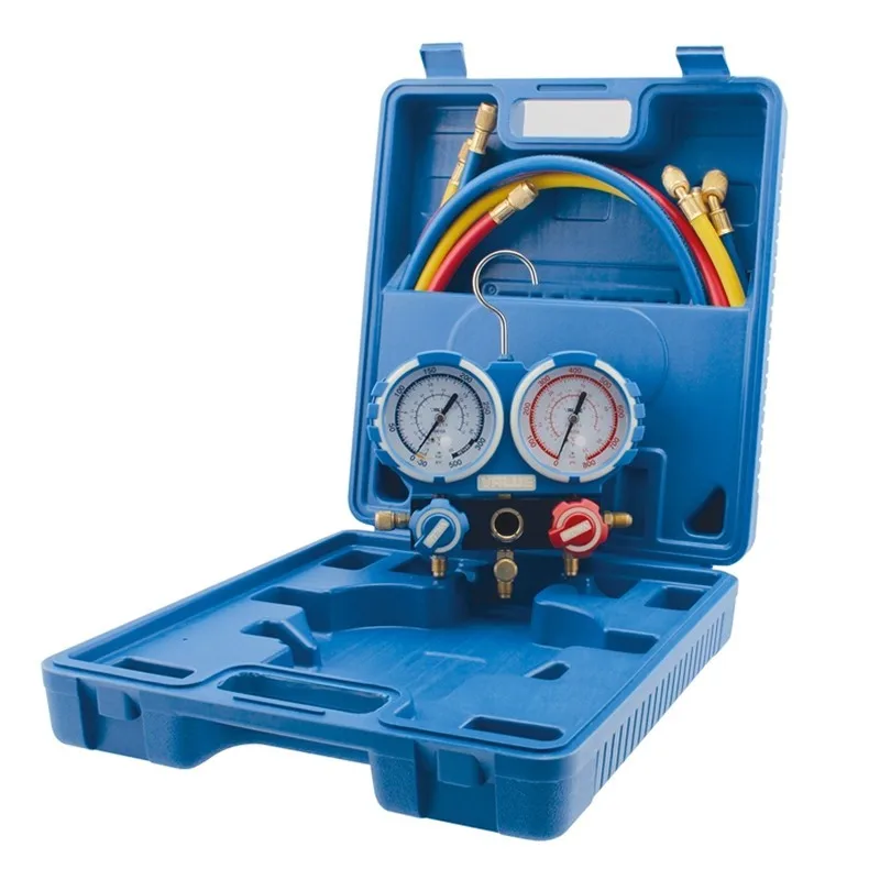 Analizzatore Del Manometro Della Valigia R32-R410A-R407C Di 2 Vie