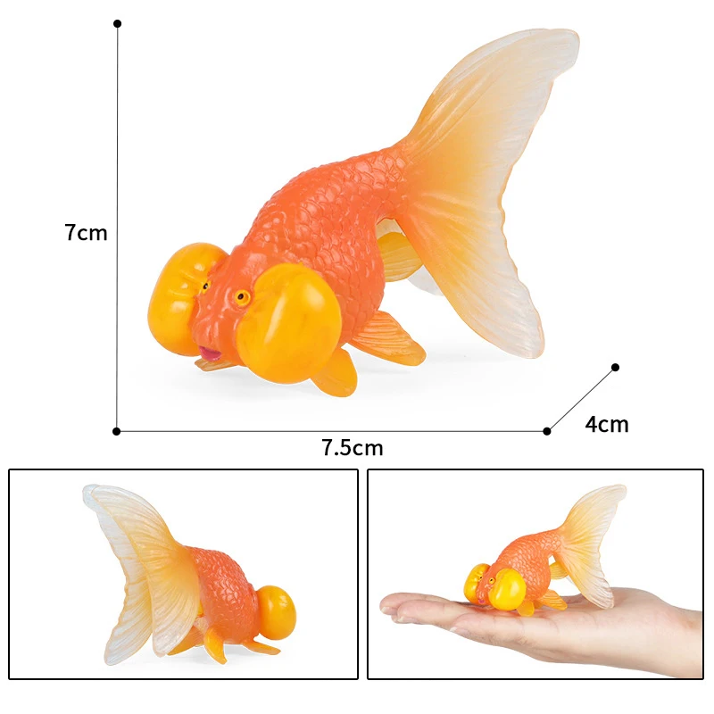 Simulation Sea Life Models marine Animal Action goldfish koi