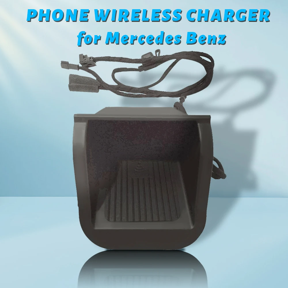 

15W Car wireless charger For Mercedes Benz GLA CLA A Class A 180 200 W176 2014-2018 Phone Holder fast charging pad Accessories