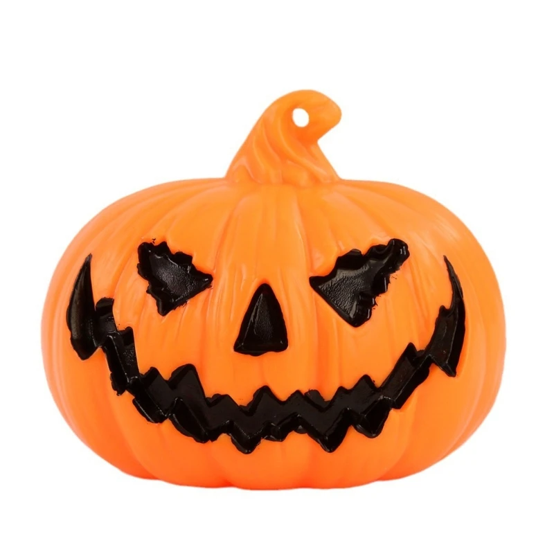 

Halloween Miniatures Figurines Halloween Pumpkin LED Lights Decorations