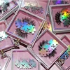 100pcs Customized Mink eyelashes and box,do your own logo and design,luxury eyelashes package,eye makeup cosmetics Free UPS/DHL 1