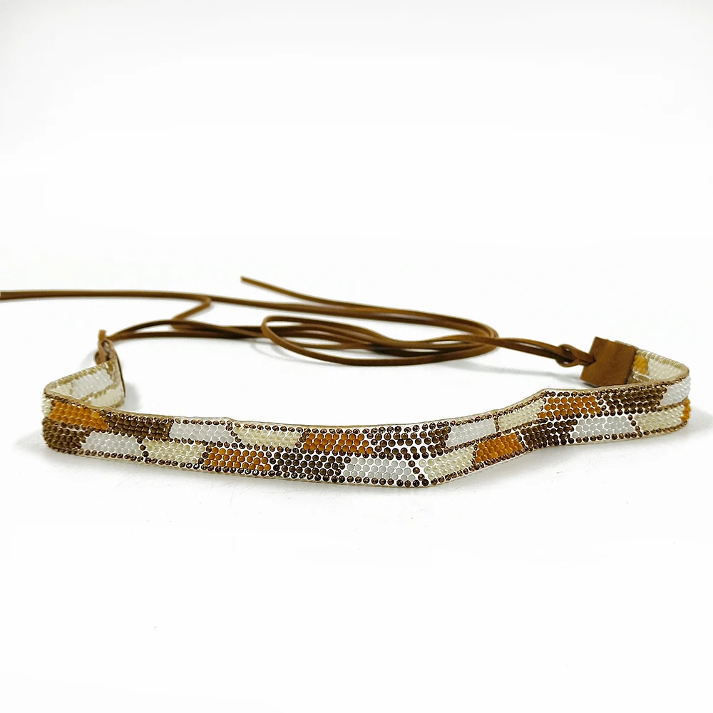 2024 Feiner Glitzer-Strass-Hut-Zubehör, Farbblock-Design, Sommer-Strohhut, Cowboy-Hut, Hutband, Fedora-Hut-Zubehör – Detail 4