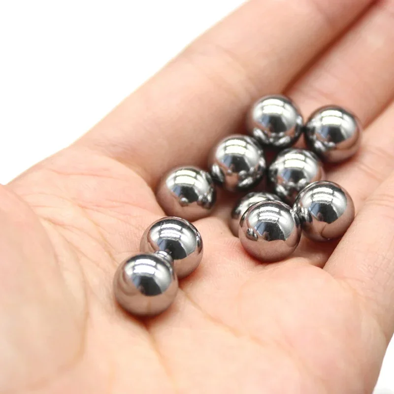 Stainless Steel Balls Stainless Steel Bearings Dia 3mm~12mm High Carbon Steel Ball Bearing Steel Ball Slingshot Hunting High Carbon Marbles Bicycle Accessories