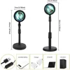 Sunset Lamp USB Projector LED Night Light Adjustable 16 Colors Remote Control Atmosphere Mood Light for Home Room Photography 5