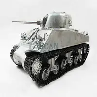 Mato KIT RC Tank Full Metal 1/16 Scale M4A3 Sherman Infrared Version 1230 Barrel Recoil TOUCAN RC HOBBY RC Model TH00672-SMT8 1