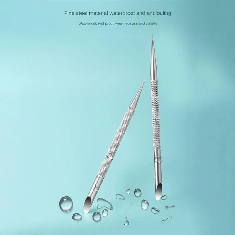 

Double-ended Stainless Steel Cuticle Pusher Nail Manicures Remover Manicure Sticks Tool for Nail Art